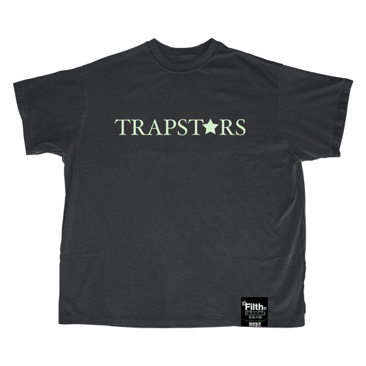 TRAPST🌟RS - BLACK HAND DYED TOP